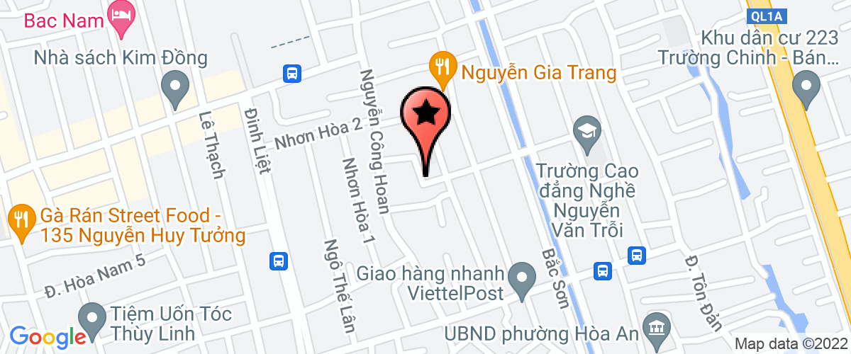 Map go to Lam Ngoc Construction And Trading Company Limited