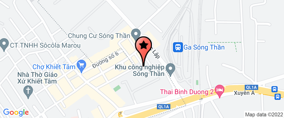 Map go to Chien Tam Real-Estate Agency Service Trading Company Limited