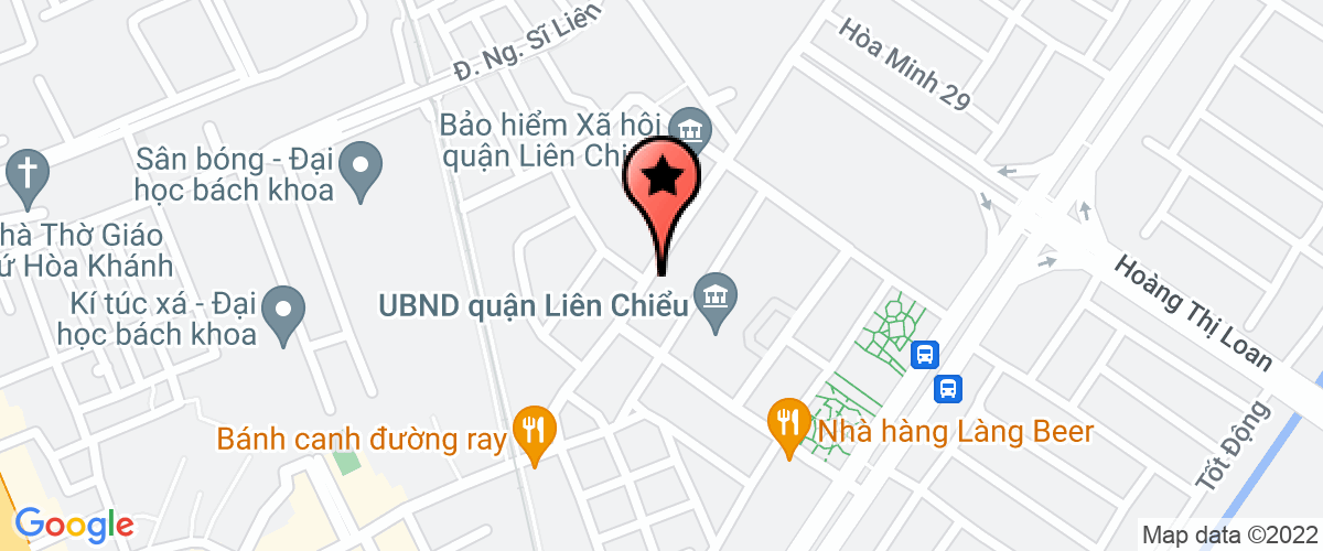 Map go to Vu O To Truong Hung Equipment Trading&dich Company Limited