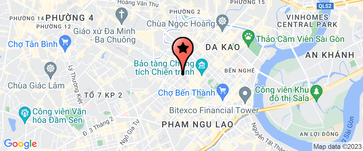 Map go to Vin Long Service Trading Construction Company Limited