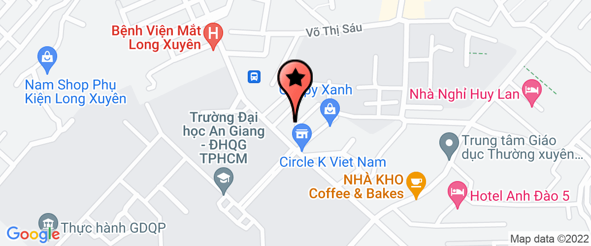 Bản đồ đến Công Ty TNHH Y Tế Tâm Đức An Giang
