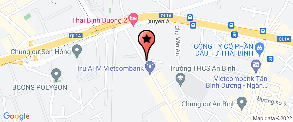Map go to Thu Y Hung Nguyen Company Limited