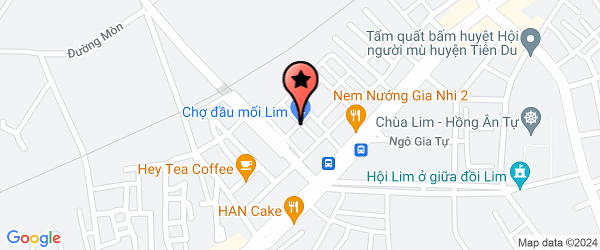 Map go to Hai Ninh Bn Production and Trading Company Limited