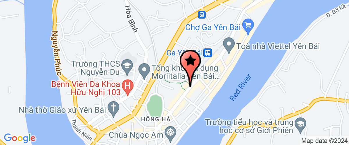Bản đồ đến Công ty trách nhiệm hữu hạn Thuỷ Quang
