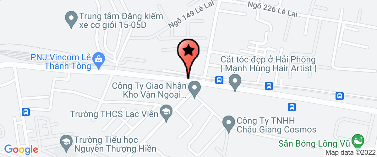 Map go to thuong mai Thuan Van Giang Company Limited