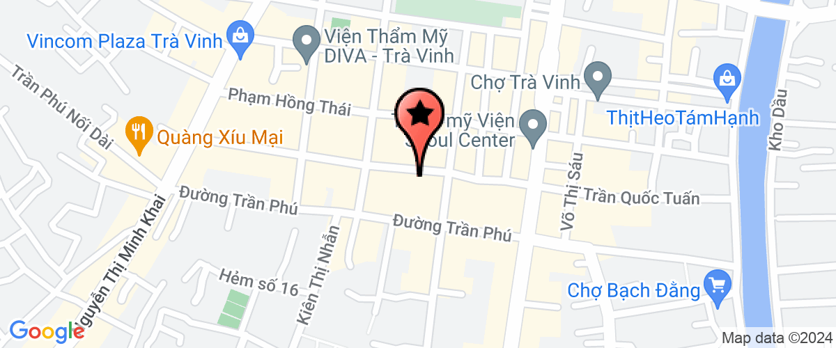 Map go to Phong Hoach Thi Xa Tra Vinh Finance-Ke