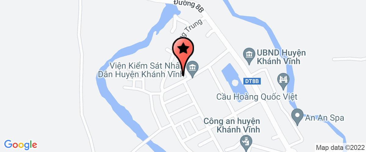 Map go to Vien Kiem sat Nhan dan Khanh Vinh District