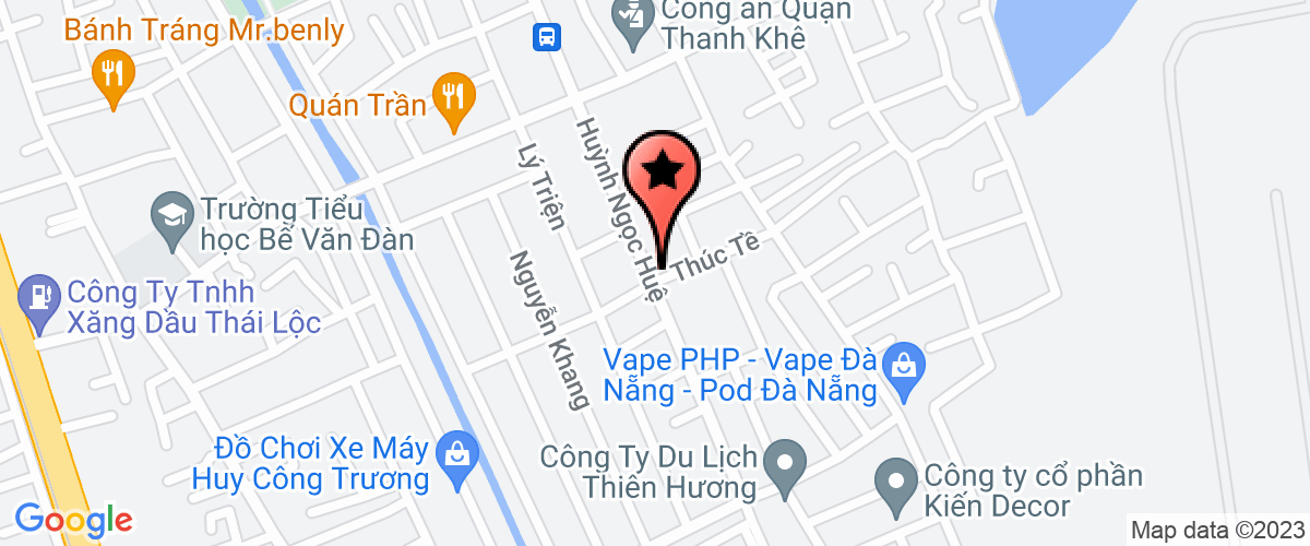 Map go to Suat An Hoa Phong Industry Service Company Limited