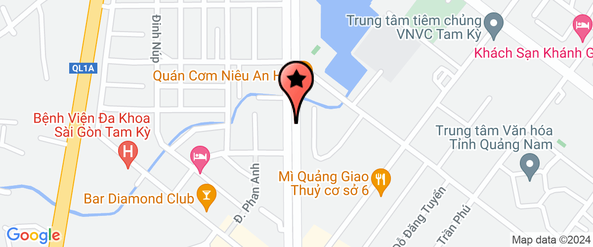 Map go to Tri Nguyen Construction Investment Joint Stock Company