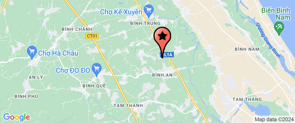 Map go to Binh An Phu Trading Production Company Limited