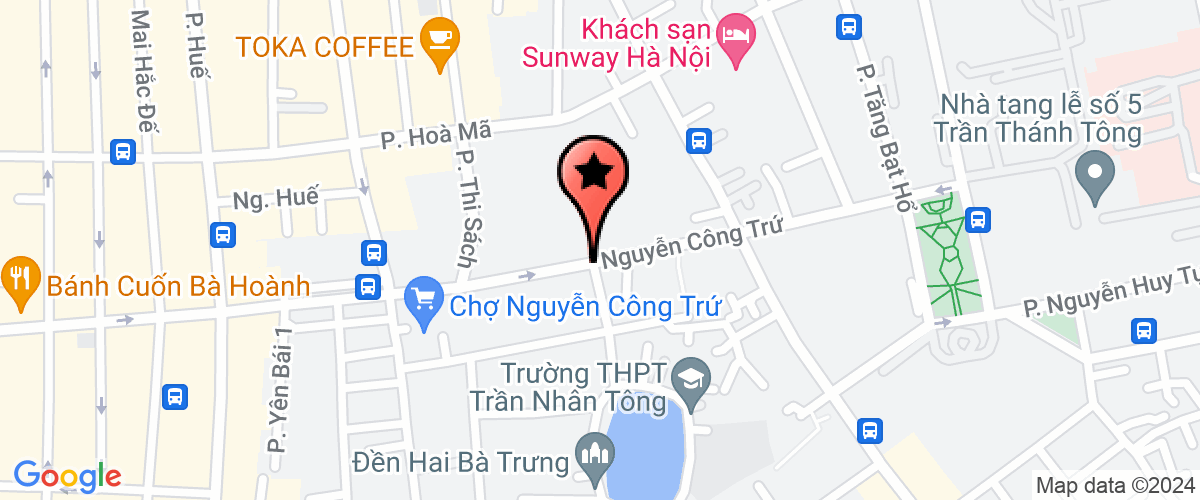 Map go to Minh Ngoc Service Company Limited
