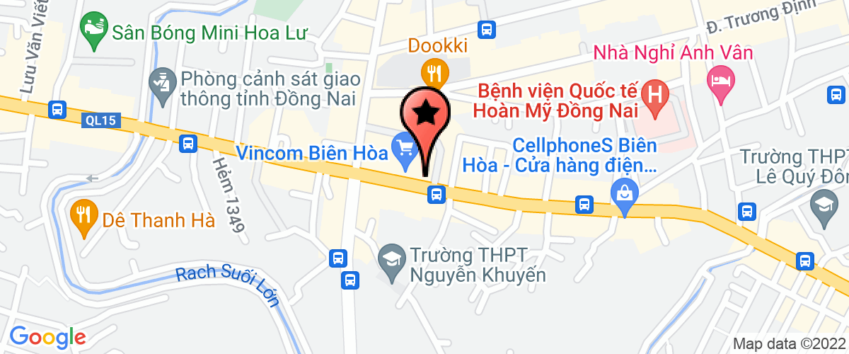 Map go to Cuong Thuan Khang Company Limited
