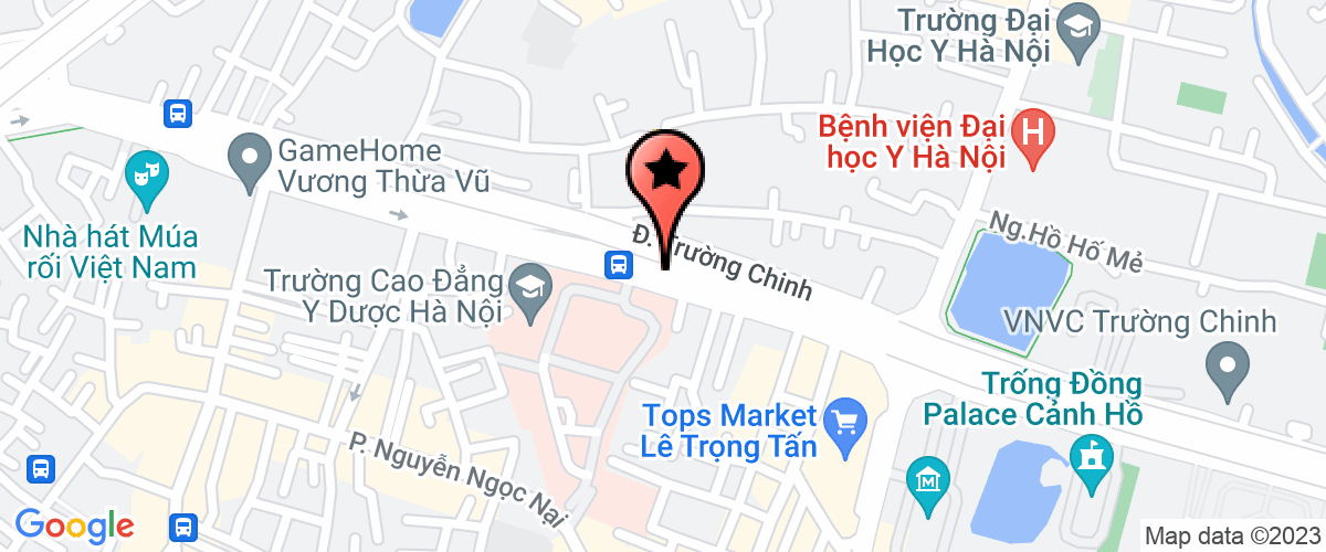 Map go to Ho Guom Xanh Construction Investment Company Limited