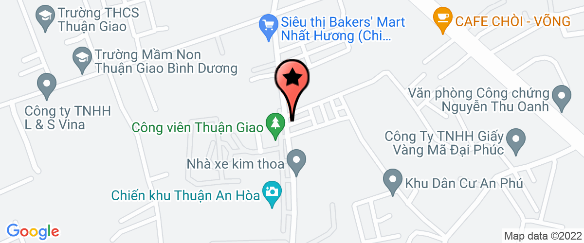 Map go to MoET Thanh Vien  Phan Thanh Xuan Service Trading Company Limited