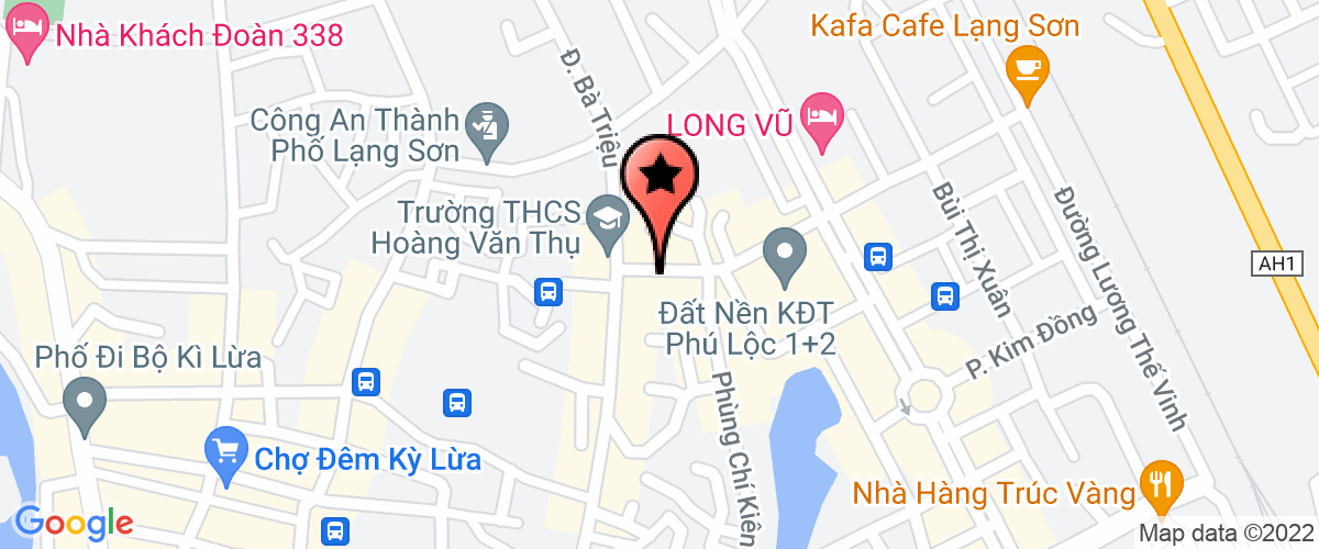 Bản đồ đến Công Ty TNHH MTV Dương Gia Lạng Sơn