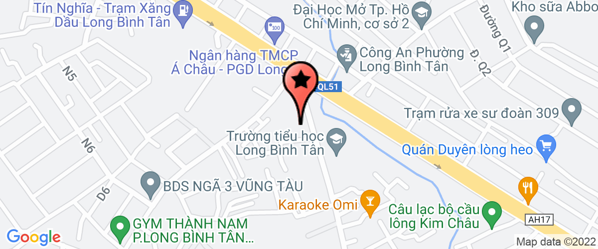 Bản đồ đến Công Ty TNHH Thương Mại Dịch Vụ Kỹ Thuật Huy Hoàng