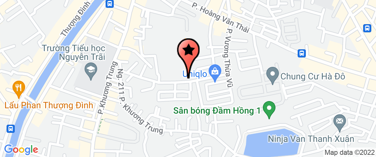 Map go to Viet Nhat Green Road Joint Stock Company