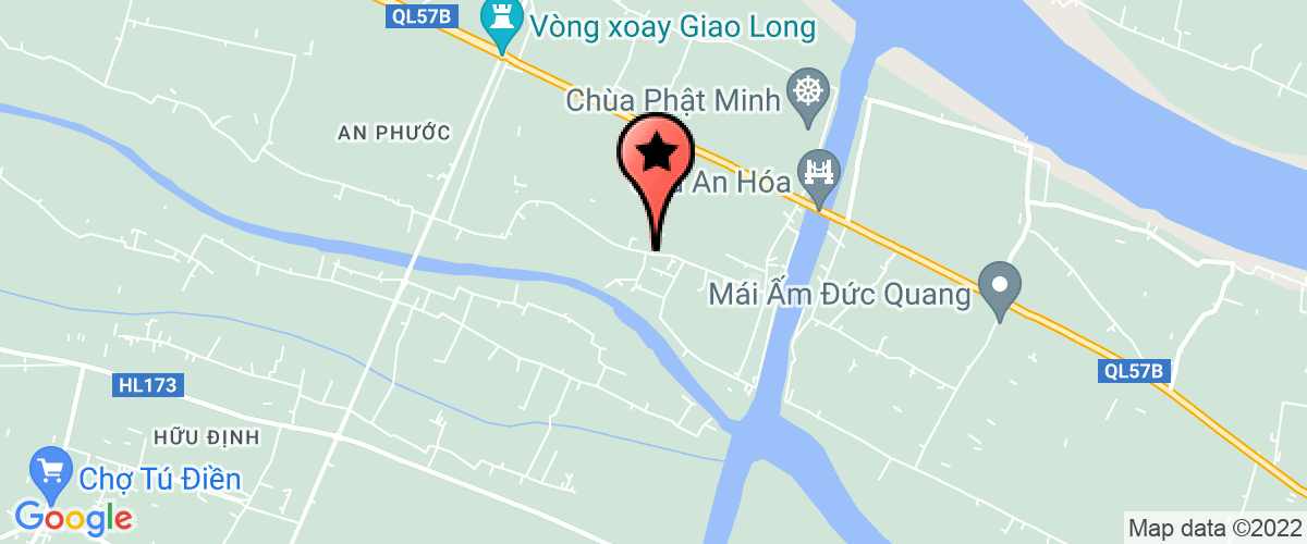 Map go to Van phong Cong chung Le Hung Dung