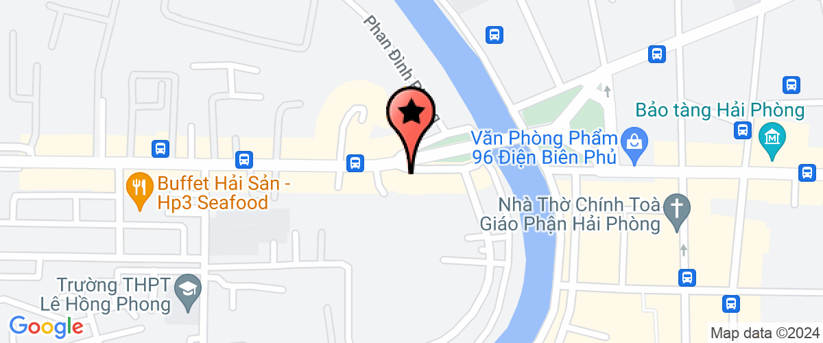 Map go to Dat Vang Hai Phong Joint Stock Company