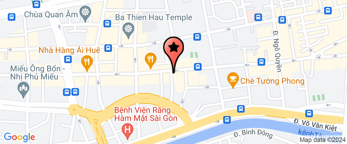 Map go to Van Hoan My Co., Ltd