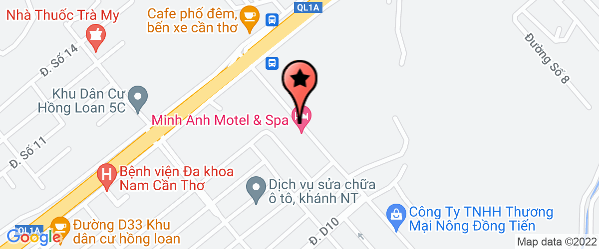 Map go to Kim Phat Real-Estate Company Limited