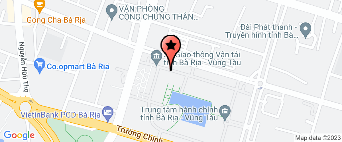 Map go to So Giao duc va dao tao Ba Ria-Vung Tau Province