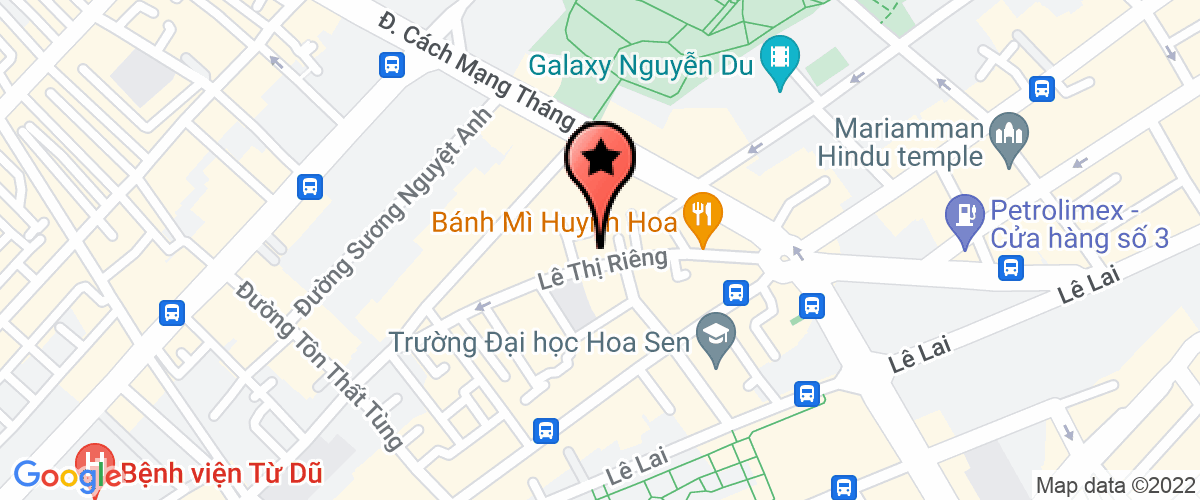 Map go to Thuy Tien Beauty Salon Company Limited
