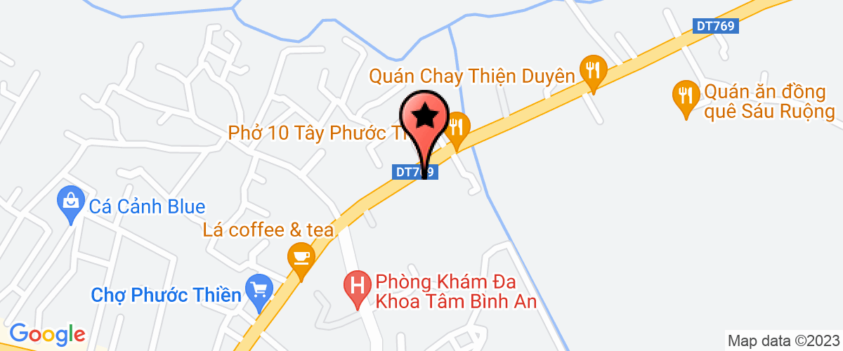 Map go to Dat Quoc Quan Company Limited