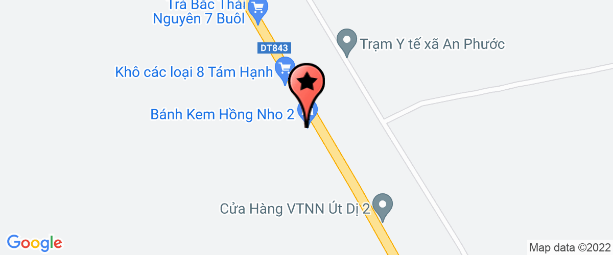 Map go to Tan Thanh B Gas Station