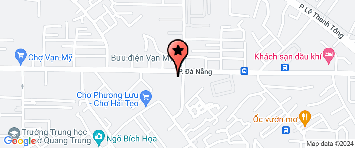Map go to anh Hao Quang Shipping Company Limited