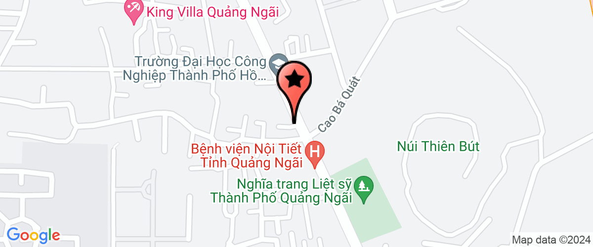 Map go to Thinh Hong Construction Architecture Company Limited