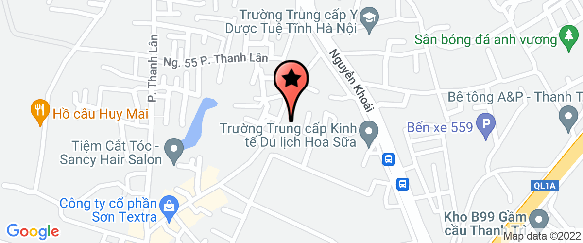 Map go to Urfit Vietnam General Trading Company Limited