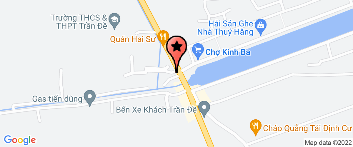 Map go to UBND xa Trung Binh