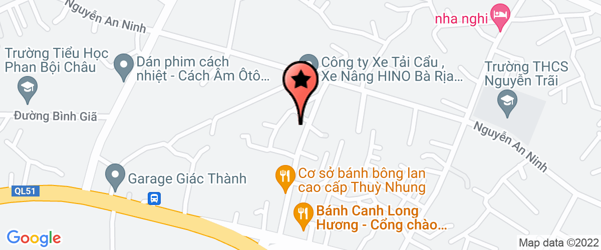Map go to Quang Minh Trading And Service Production Company Limited