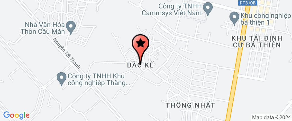 Map go to Hung Ty Trading Construction Company Limited