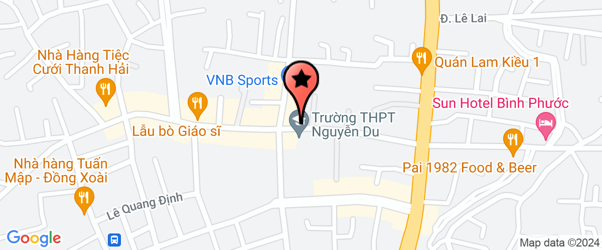 Bản đồ đến Công ty TNHH MTV Quảng Bình