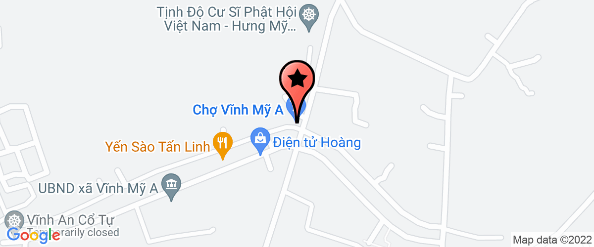 Map go to Hong Trang Seafood Company Limited