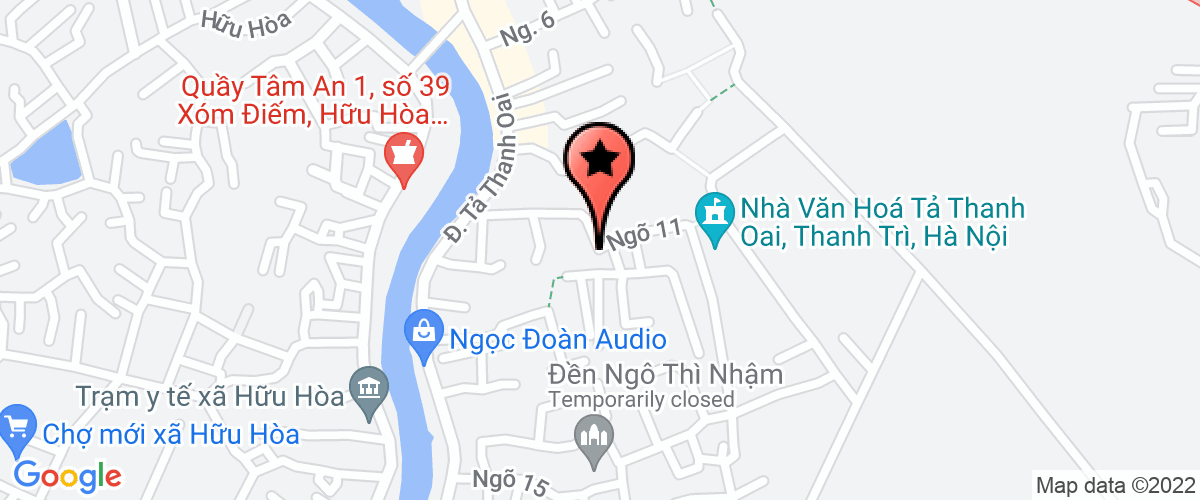 Map go to Chau Ngan Trading Joint Stock Company
