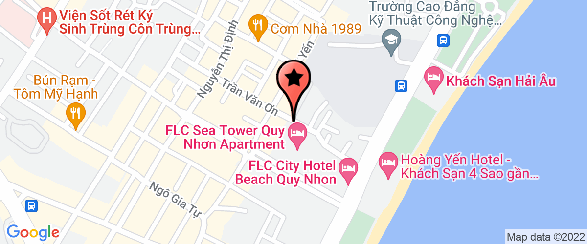 Bản đồ đến Công Ty TNHH Thương Mại Dịch Vụ Khách Sạn Hồng Phúc