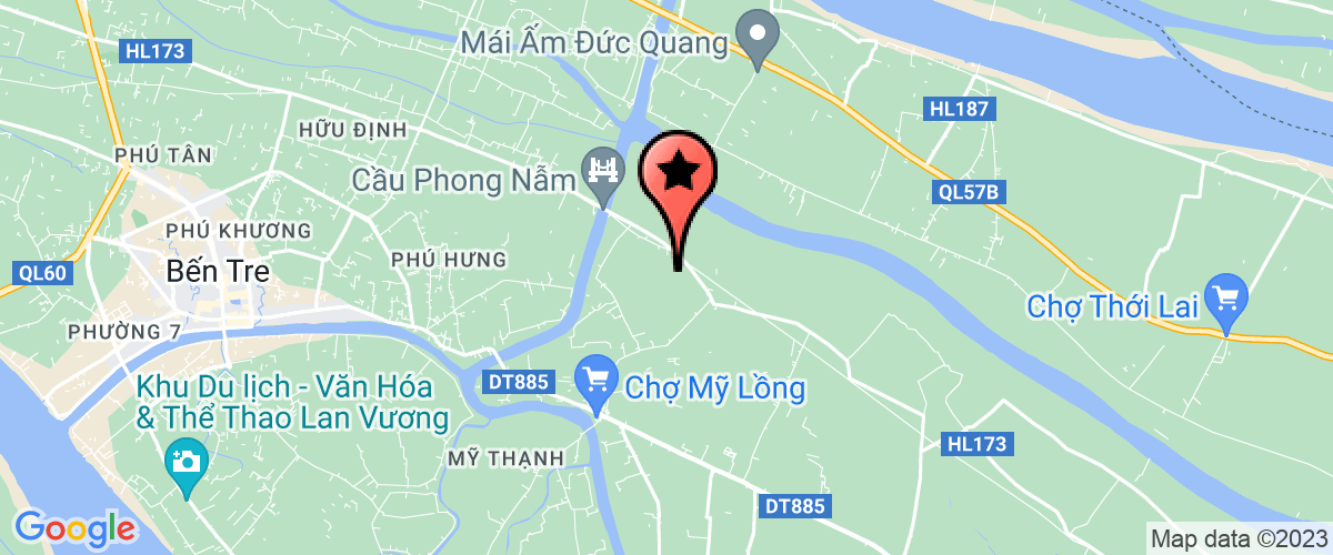 Map go to Mot thanh vien Dau Thuy Tinh Coconut Company Limited