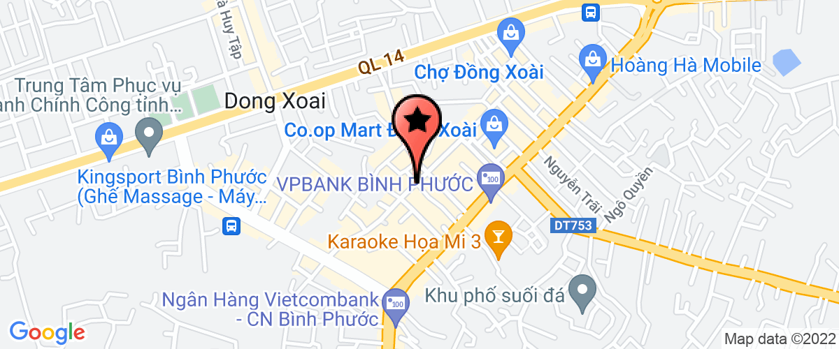 Map go to Pham Hung Service Company Limited