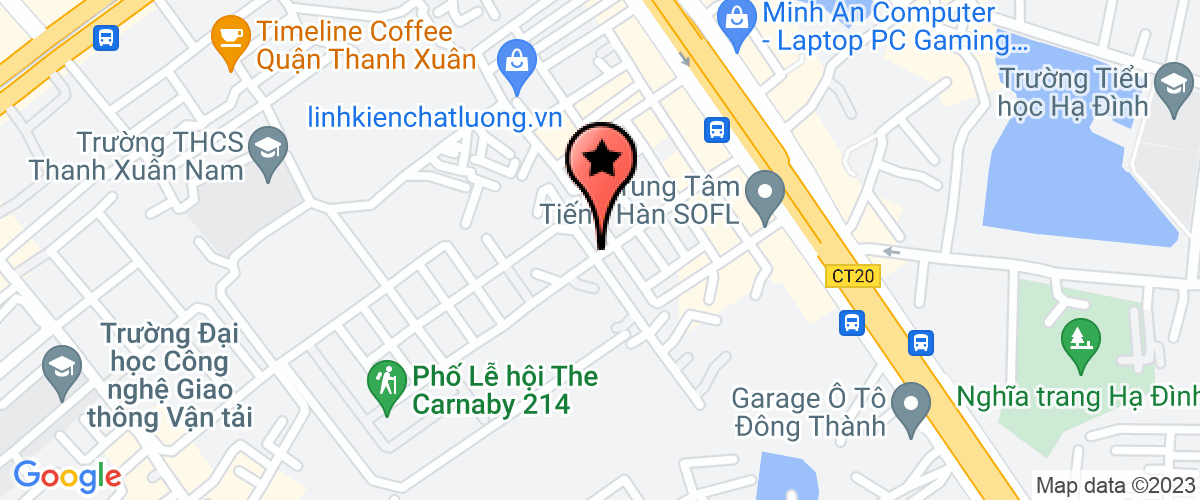 Map go to Manh Dung Construction And Transport Company Limited