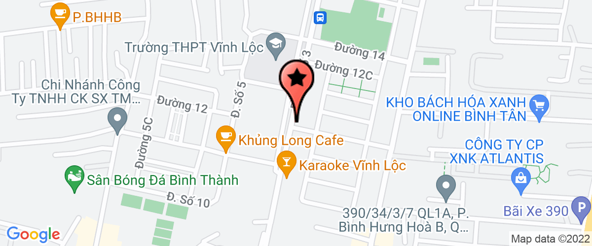 Map go to Ganh Hao Culinary Service Trading Company Limited