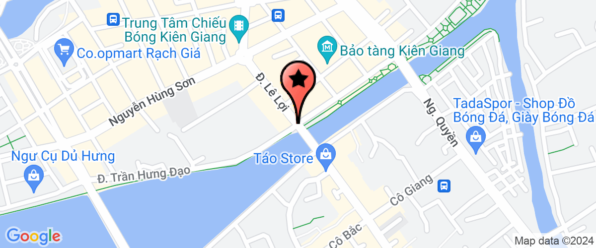 Bản đồ đến BQL Dự án Hỗ Trợ Y Tế Đồng Bằng Sông Cửu Long Tỉnh Kiên Giang