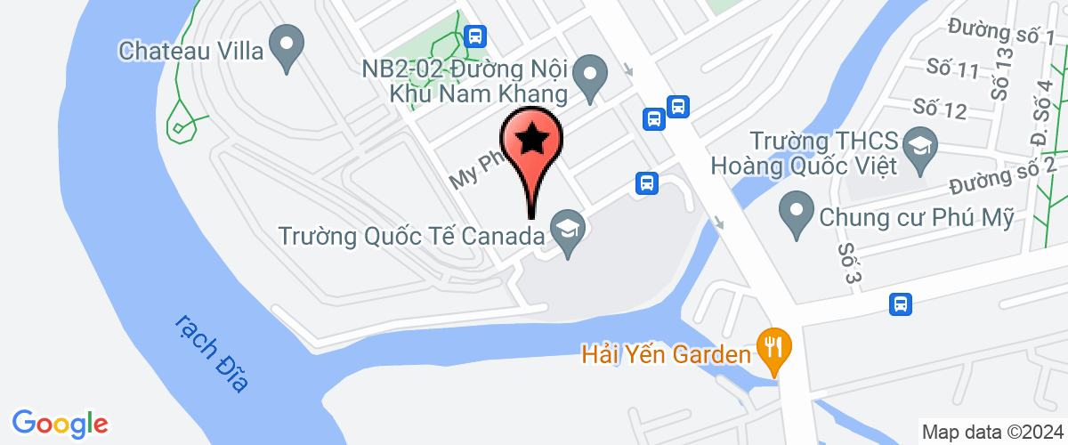 Map go to Canada - Viet Nam Kindergarten Joint Stock Company