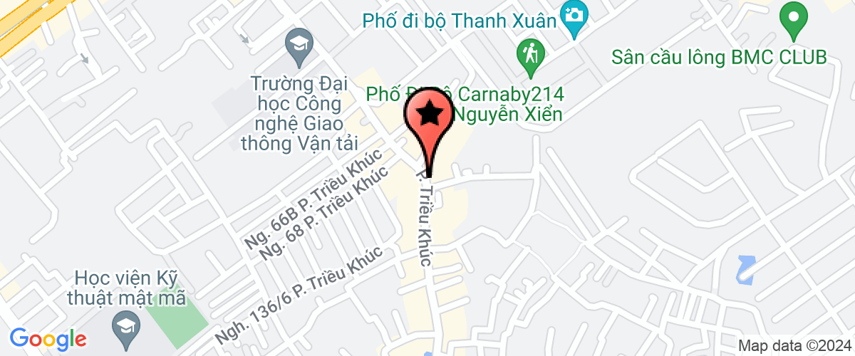 Map go to Sang Tac  Nhac Tre Music Plus Trading And Company Limited
