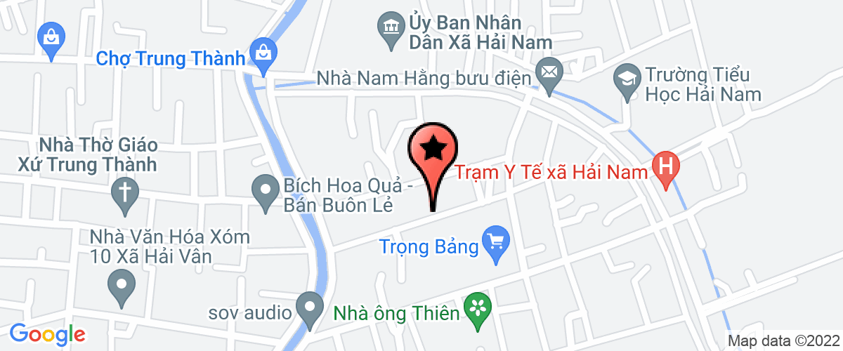 Map go to Huy Hoang Trade and Construction Company Limited