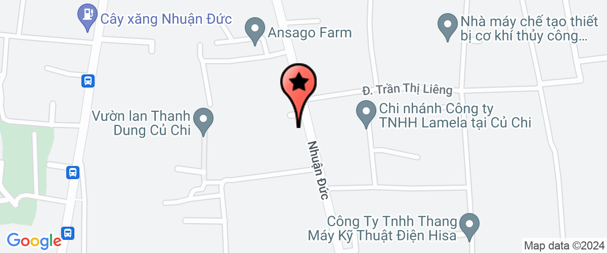 Map go to Kim Loi Trading Production Company Limited