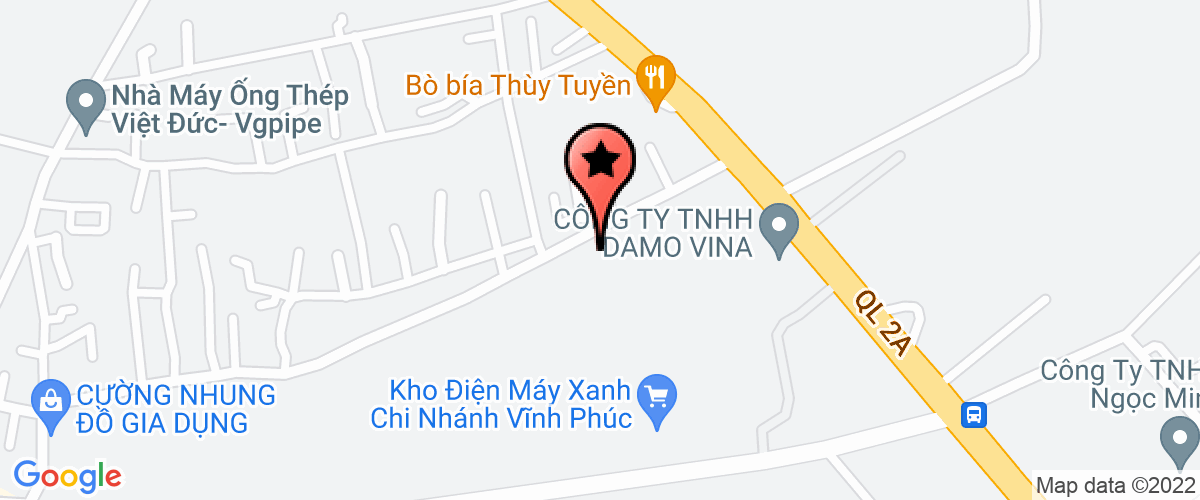 Map go to Mb Tech Vina Company Limited