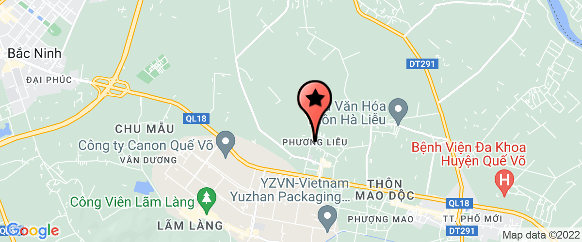Bản đồ đến Công ty TNHH khí công nghiệp Bắc Việt Nam